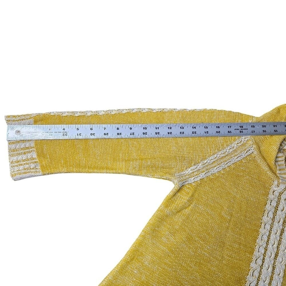 Anthropologie Boho‎ Hooded Wool Sweater Medium - Picture 6 of 10